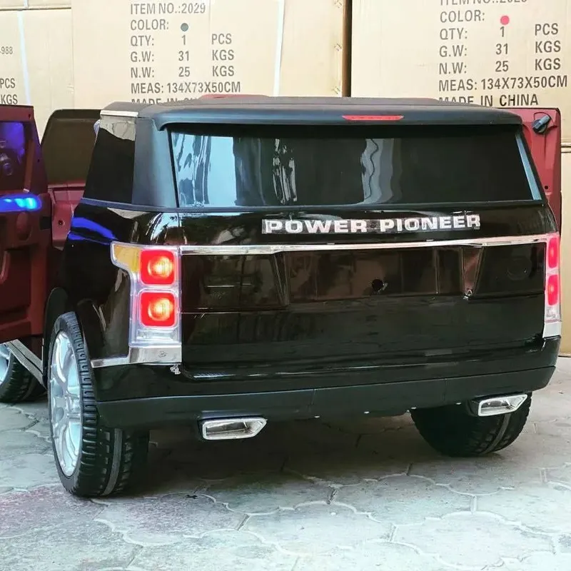 Большая и красивая детская машина Renj 4x4 электромобиль с пультом EVA 4