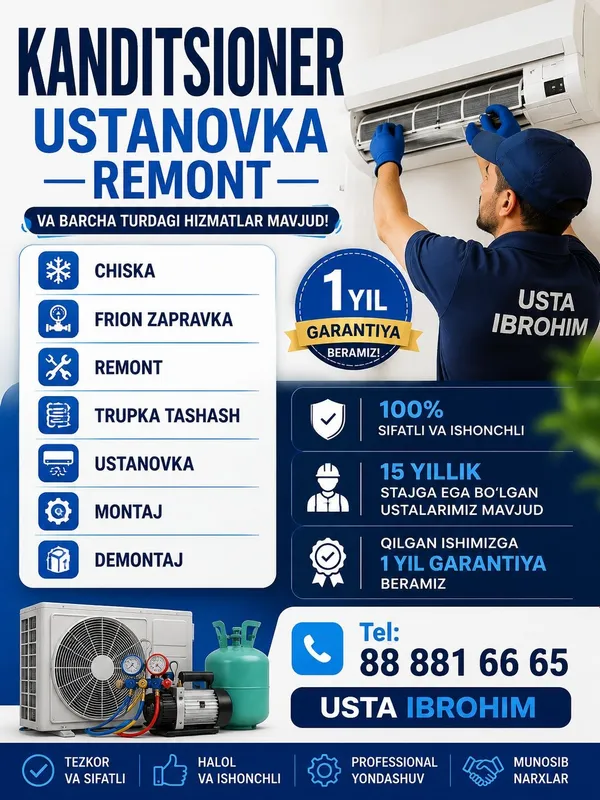 Ustanovka Kanditsioner Chiska