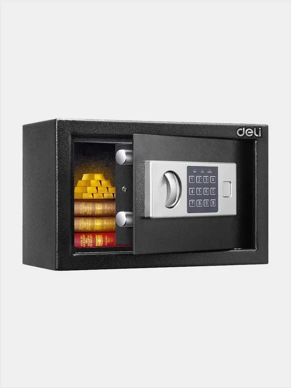 Сейф Deli ET520 Размеры: 200 х 310 х 200 мм Доставка Перечисления есть Сейф Deli ET520 Размеры: 200 х 310 х 200 мм Доставка Перечисления есть