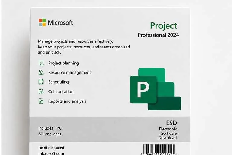 ! Microsoft Project Professional 2024 Retail ESD (электронный ключ) — фото 1 ! Microsoft Project Professional 2024 Retail ESD (электронный ключ) — фото 1