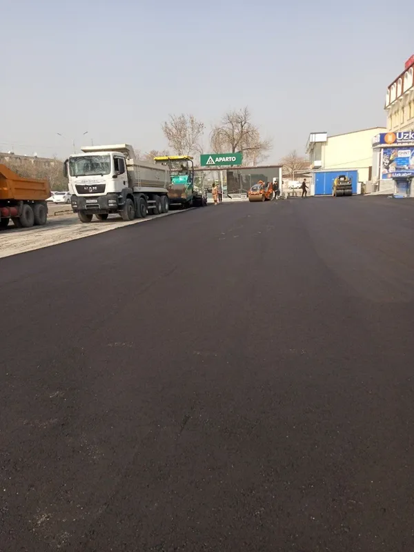 Асфальт ишлари Асфальт хизмати Asfalt yotqizamiz qashqadaryo asfalt — фото 5