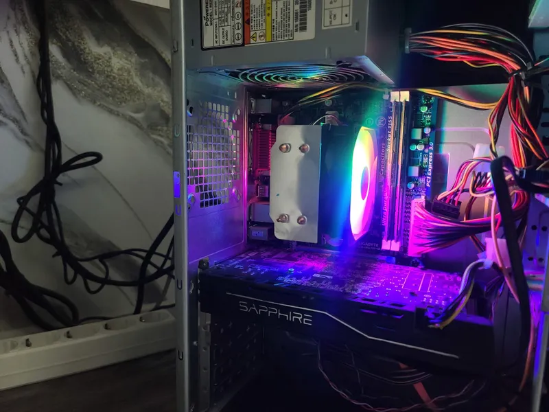 Бюджетный игровой компьютер xeon 1230v2 4/8, rx470 доставка по Ташкент — фото 1