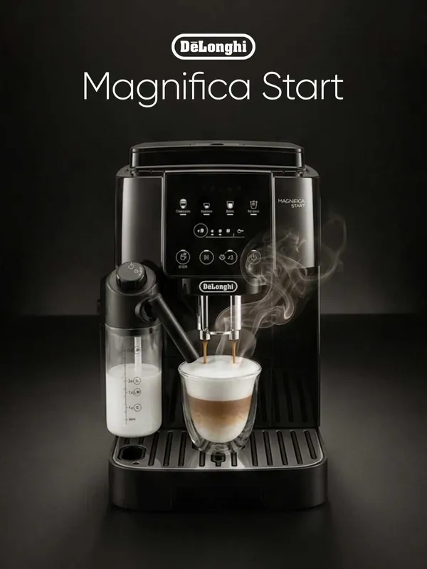 Кофемашина автоматическая De’Longhi ECAM-220.60.B, с капучинатором