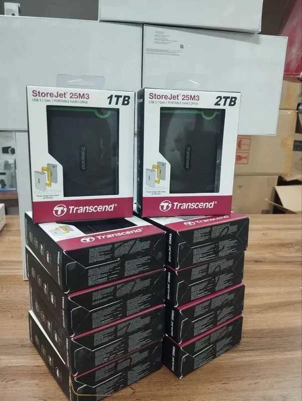 Transcend StoreJet 25M3 — 1TB / 2TB new orginal — фото 1