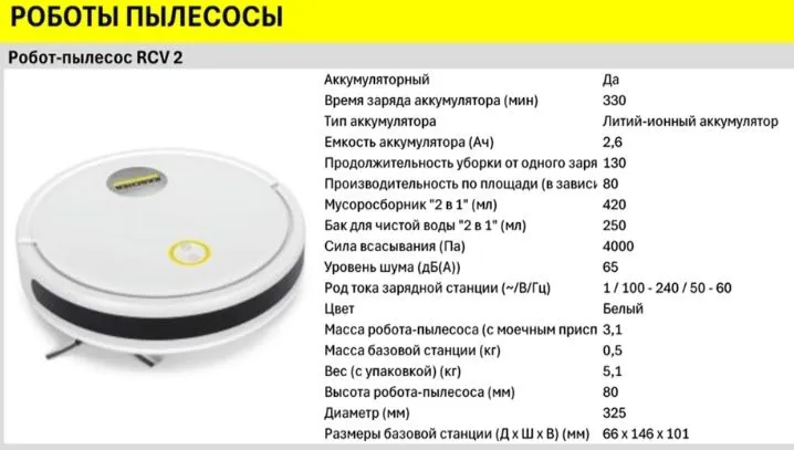 пылесос робот Kärcher RCV 2 2 пылесос робот Kärcher RCV 2 2