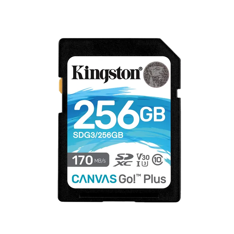 Kingston SDG3 / 256GB xotira kartasi Kingston SDG3 / 256GB xotira kartasi