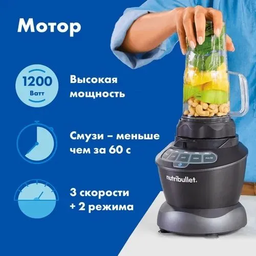 Блендер Nutribullet NBF500DG — фото 2