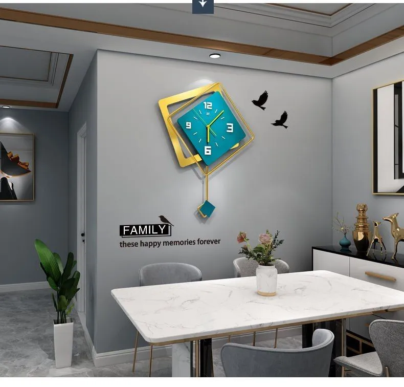 часы с маятником Modern Decor 40×53 см — фото 4