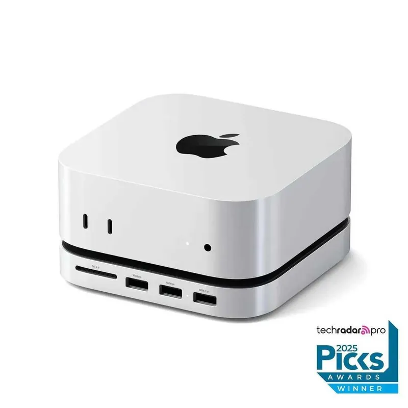 Док-станция Satechi Mac Mini M4 Stand & Hub with SSD Enclosure — фото 1