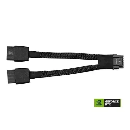 NVIDIA RTX 4070, 5070 Ti 12VHPWR Adapter 2x 8-pin PCIe to 16-pin