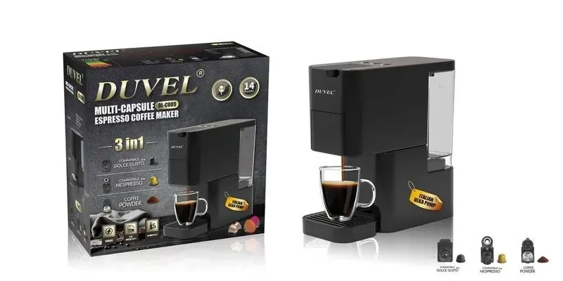 Супер новый кофе машина Duvel 3в1, kofe mashinka kapsula