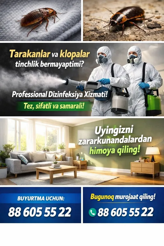 Dizinfeksiya xizmati 2 Dizinfeksiya xizmati 2