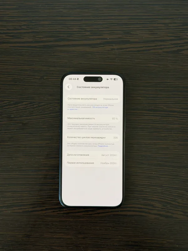 iPhone 15 Pro Titanium Blue 128GB 92% 5 iPhone 15 Pro Titanium Blue 128GB 92% 5
