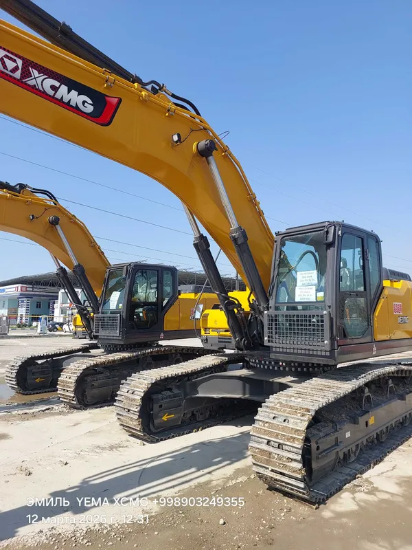 XCMG XE370G тяжелый гусеничный экскаватор массой около 38,5 тонн — фото 1