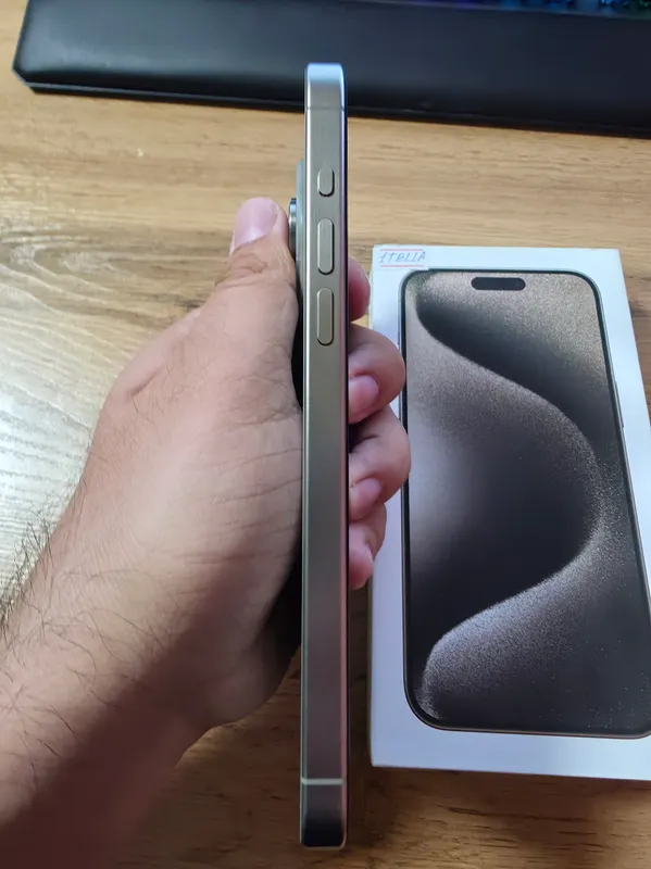 Iphone 15 Pro Max 1tb (LLA) Natural Titanium ESim — фото 4