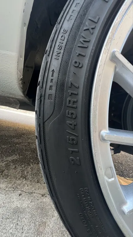 Vossen 215/45/R17 Сотилади — фото 4