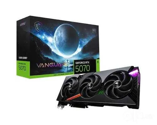 Видеокарта MSI GeForce RTX 5070 VANGUARD SOC Видеокарта MSI GeForce RTX 5070 VANGUARD SOC