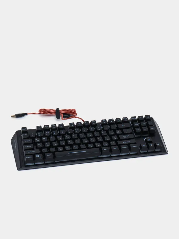 Игровая проводная мембранная клавиатура 2E Gaming KG355 LED, 87 клавиш, USB Black — фото 3 Игровая проводная мембранная клавиатура 2E Gaming KG355 LED, 87 клавиш, USB Black — фото 3
