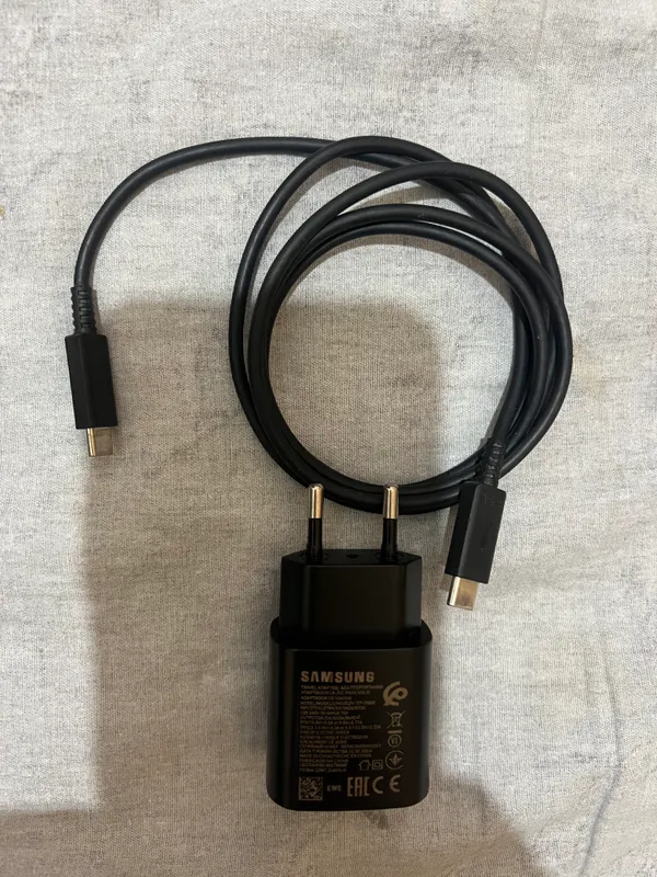 Samsung original.EP-TA 800 25W.  +шнур TYPE-C 3