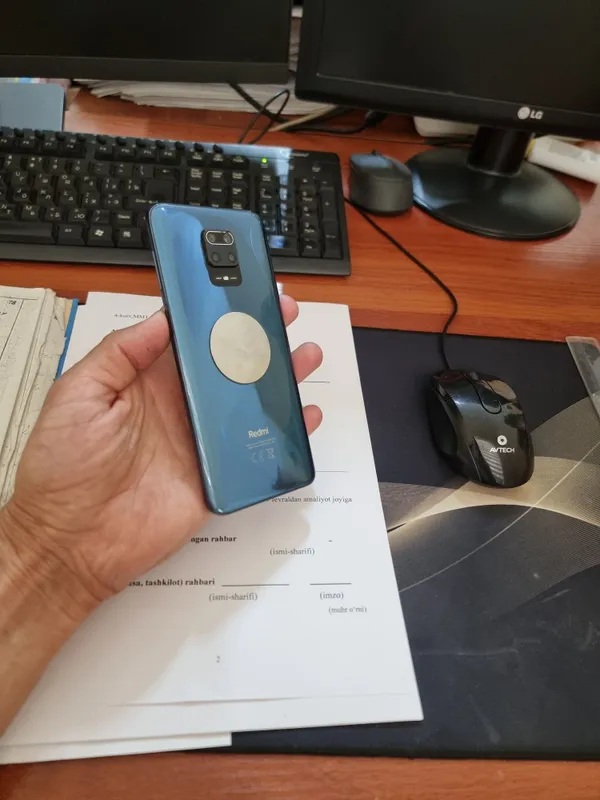 Redmi note 9S 6/128gb iwlawi zur aybi yuq tozza telefon — фото 4