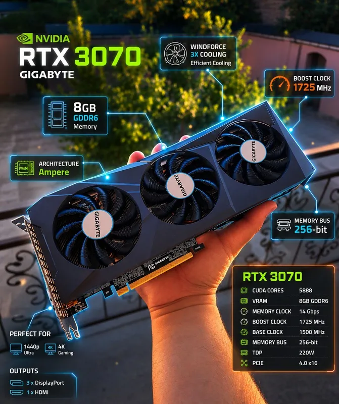 Gigabyte eagle Rtx 3070 1 Gigabyte eagle Rtx 3070 1