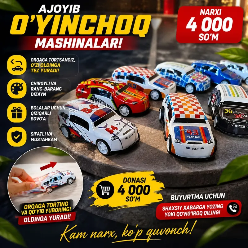 oʻyinchoq mashina 1