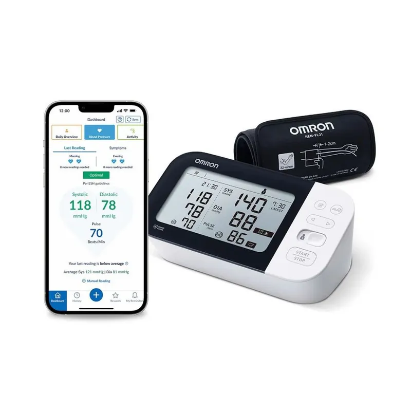 Omron M7 intelli IT Afb tonometri, 1 yil kafolat 4 Omron M7 intelli IT Afb tonometri, 1 yil kafolat 4