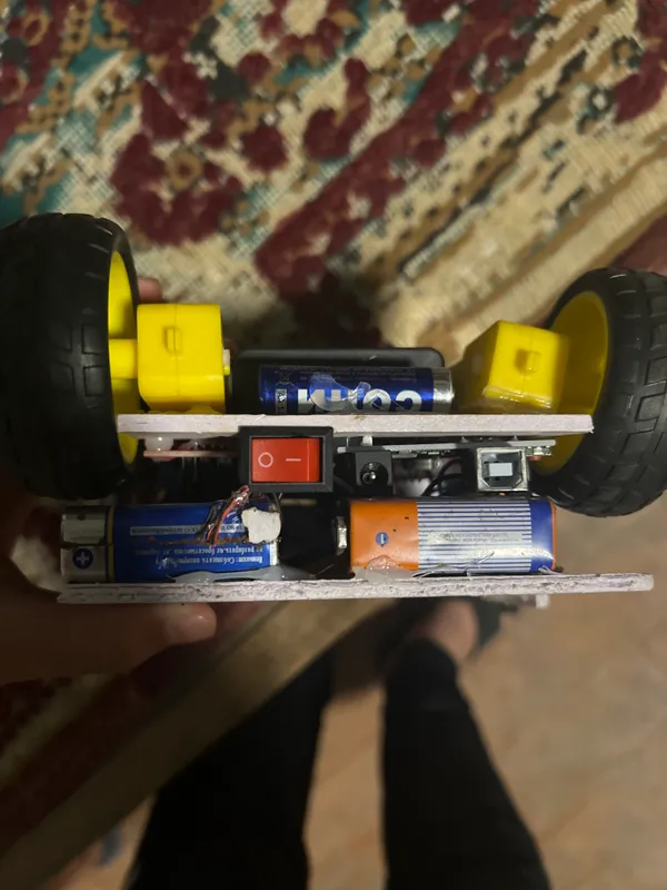 Robosumo qolda yasalgan 3