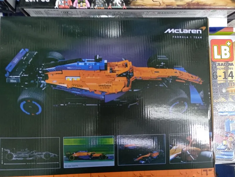 LEGO Technic 42141 McLaren Formula 1 Race Car 2