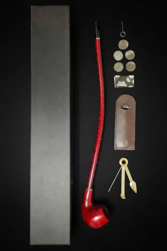Длинная Курительная Трубка Churchwarden. 46 см. Подарочный Комплект. — фото 1