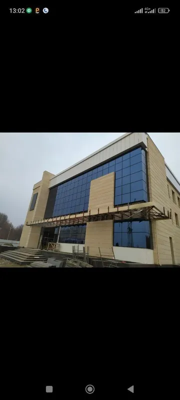 Витраж, 10 мм колёное стекло, стекло фасад 6