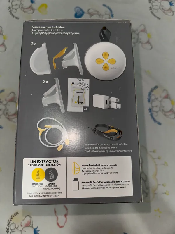 Молокоотсос Medela Swing Maxi Hands free 3 Молокоотсос Medela Swing Maxi Hands free 3