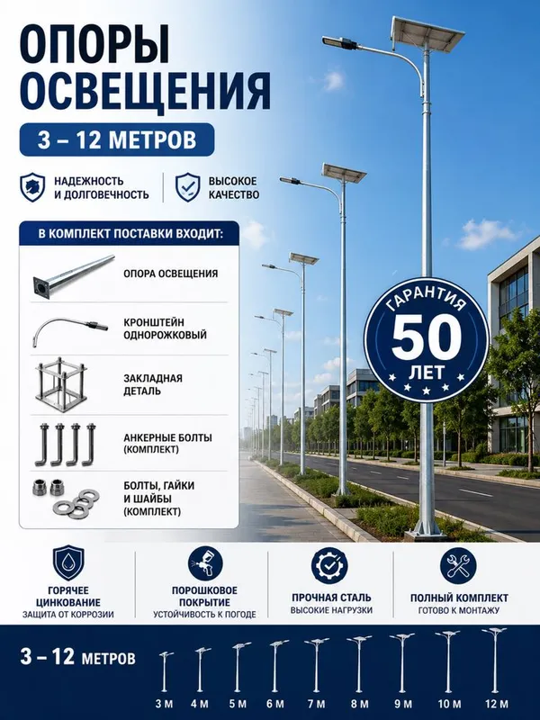 Опора освещения - Opora 1