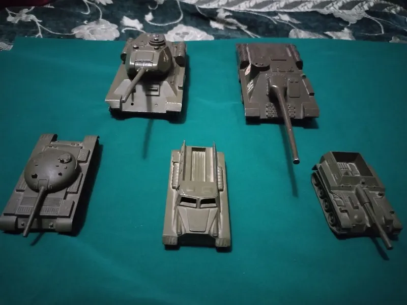 Советские модельки. Военные советского периода. 4
