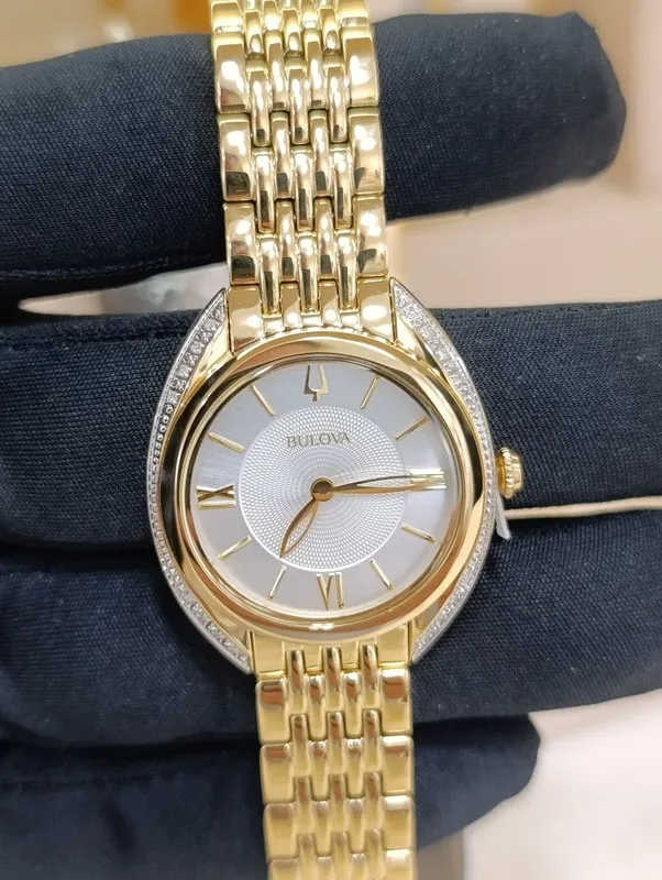 Новое Поступление Женских Бриллиантовых Часов Bulova 1 Новое Поступление Женских Бриллиантовых Часов Bulova 1