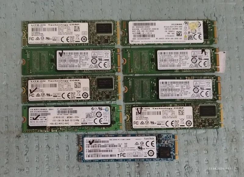 SSD M2.sata 128Gb