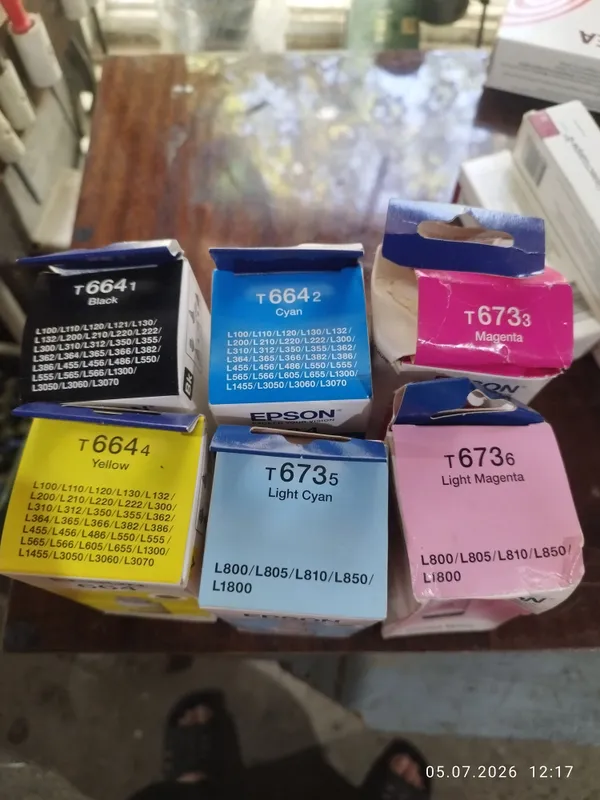 Чернила EPSON T664/T673. Оригинал 2 Чернила EPSON T664/T673. Оригинал 2