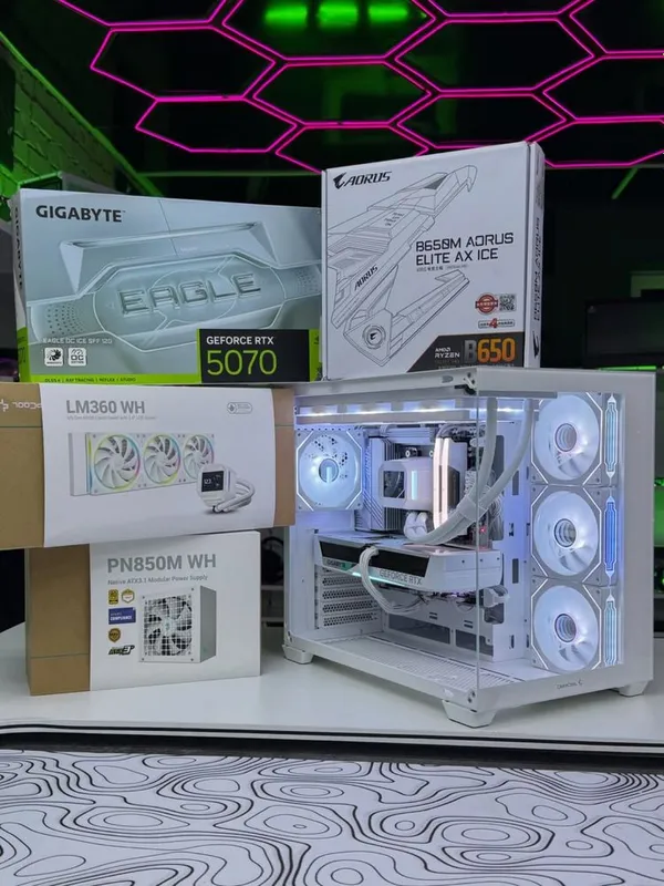 Супер Игровой ПК Компьютер Ryzen 7800x3d/Ram32/nvme1tb/rtx5070