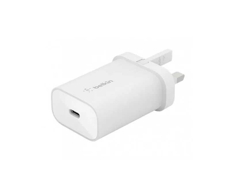 ( Сетевое ЗУ BELKIN 25W USB-C PD Wall Charger PPS White ( Сетевое ЗУ BELKIN 25W USB-C PD Wall Charger PPS White