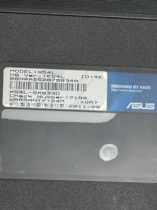 ноутбук ASUS — фото 1