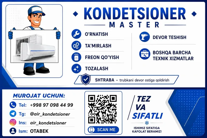 Kondentsioner Ustanovka / Remont / Kandetsaner Ustanovka