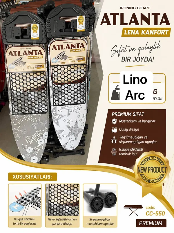 ATLANTA LINO ARC CC-550 dazmol taxtasi 2 ATLANTA LINO ARC CC-550 dazmol taxtasi 2