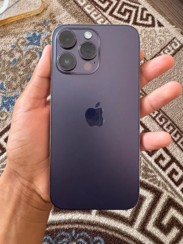Iphone 14 pro max idal kar dak yoq toza tl ayb yoq 2