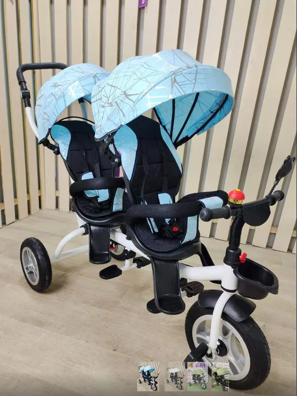 Velo aravachalar egizaklar uchun ВЕЛОКОЛЯСКА
