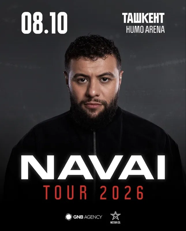 Navai konsertiga biletlar / Билеты на концерт Наваи 1 Navai konsertiga biletlar / Билеты на концерт Наваи 1