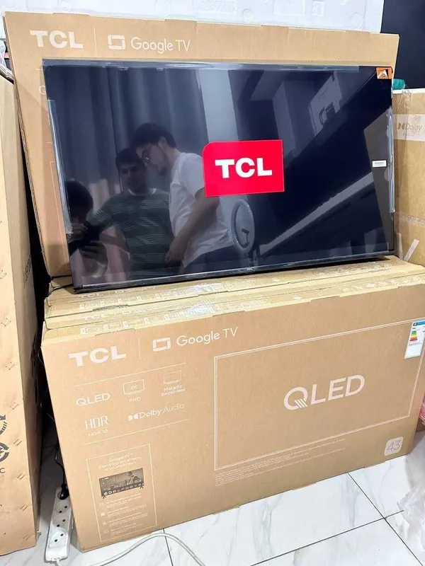 Телевизор TCL 43 QLED 4K Smart Google TV бонус кранштейн + доставка — фото 2