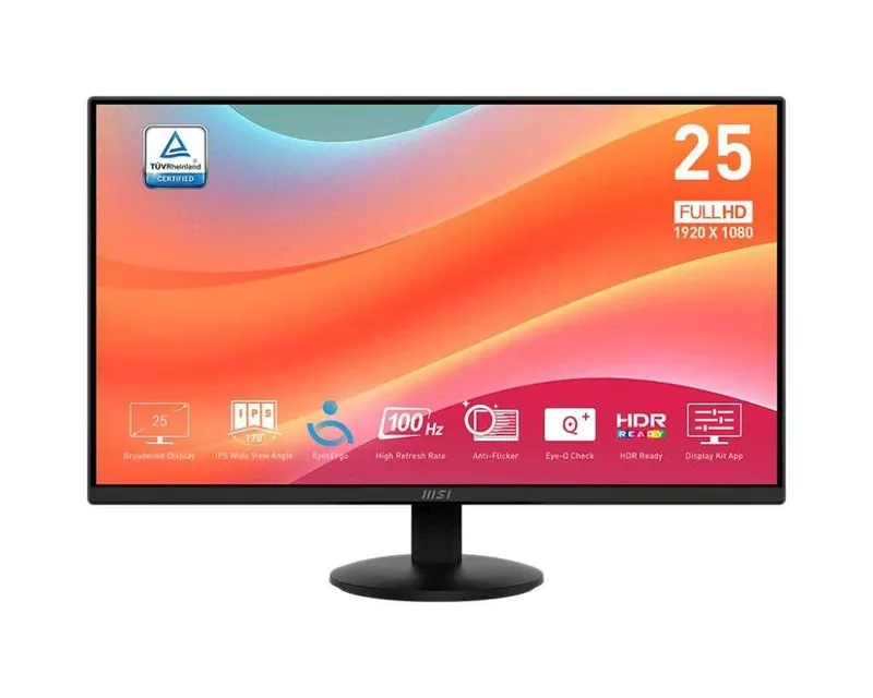 Монитор MSI PRO MP252L 24.5 дюйма Full HD 1 Монитор MSI PRO MP252L 24.5 дюйма Full HD 1