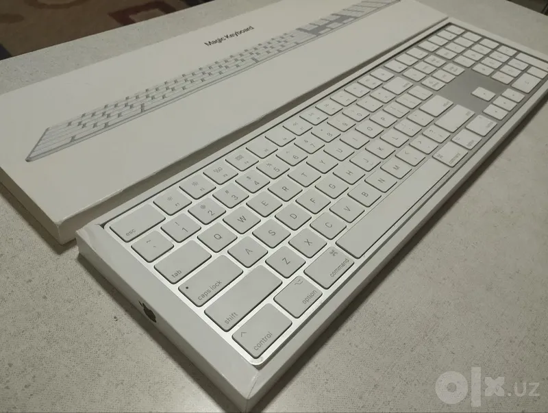 Simsiz Apple Magic Keyboard 2 klaviaturasi. A’lo holatda 4 Simsiz Apple Magic Keyboard 2 klaviaturasi. A’lo holatda 4