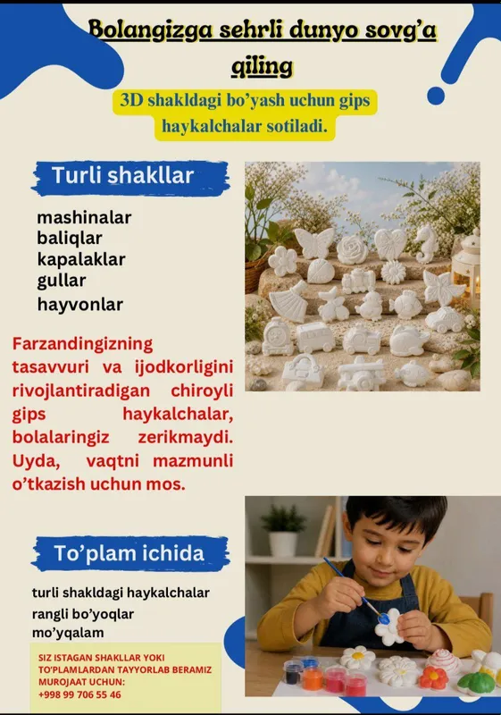Bòyash uchun haykalchalar