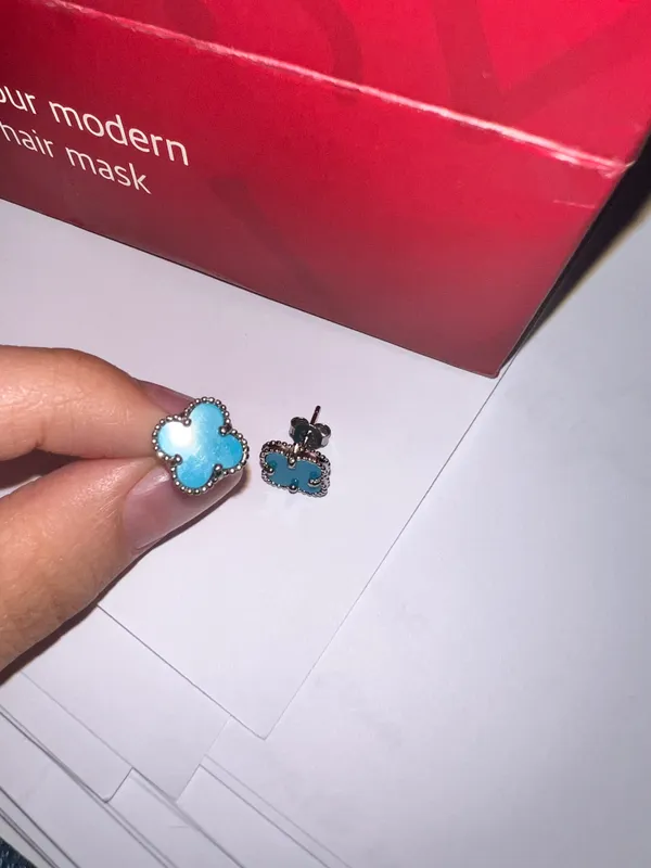 Van cleef пусеты